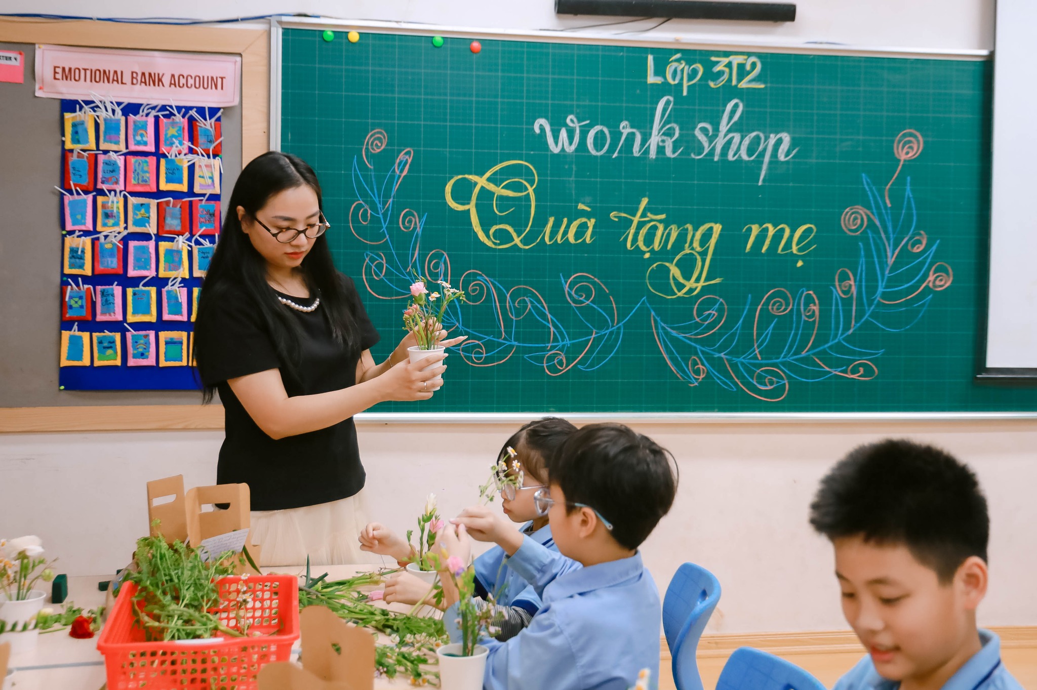 Chuỗi hoạt động lan tỏa yêu thương ngày 8/3 tại Trường Tiểu học Ban Mai