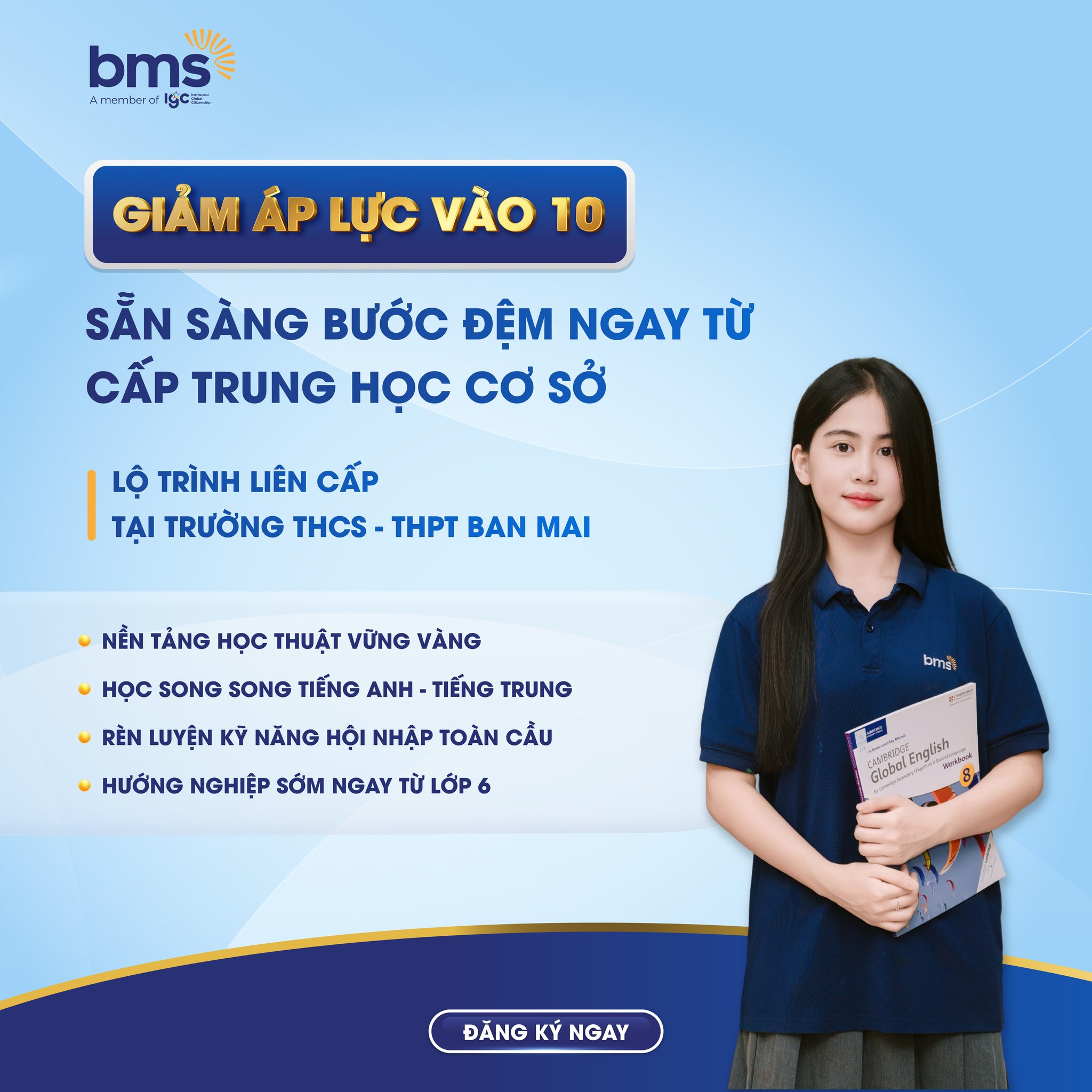 Giảm áp lực vào 10: Sẵn sàng bước đệm ngay từ cấp THCS