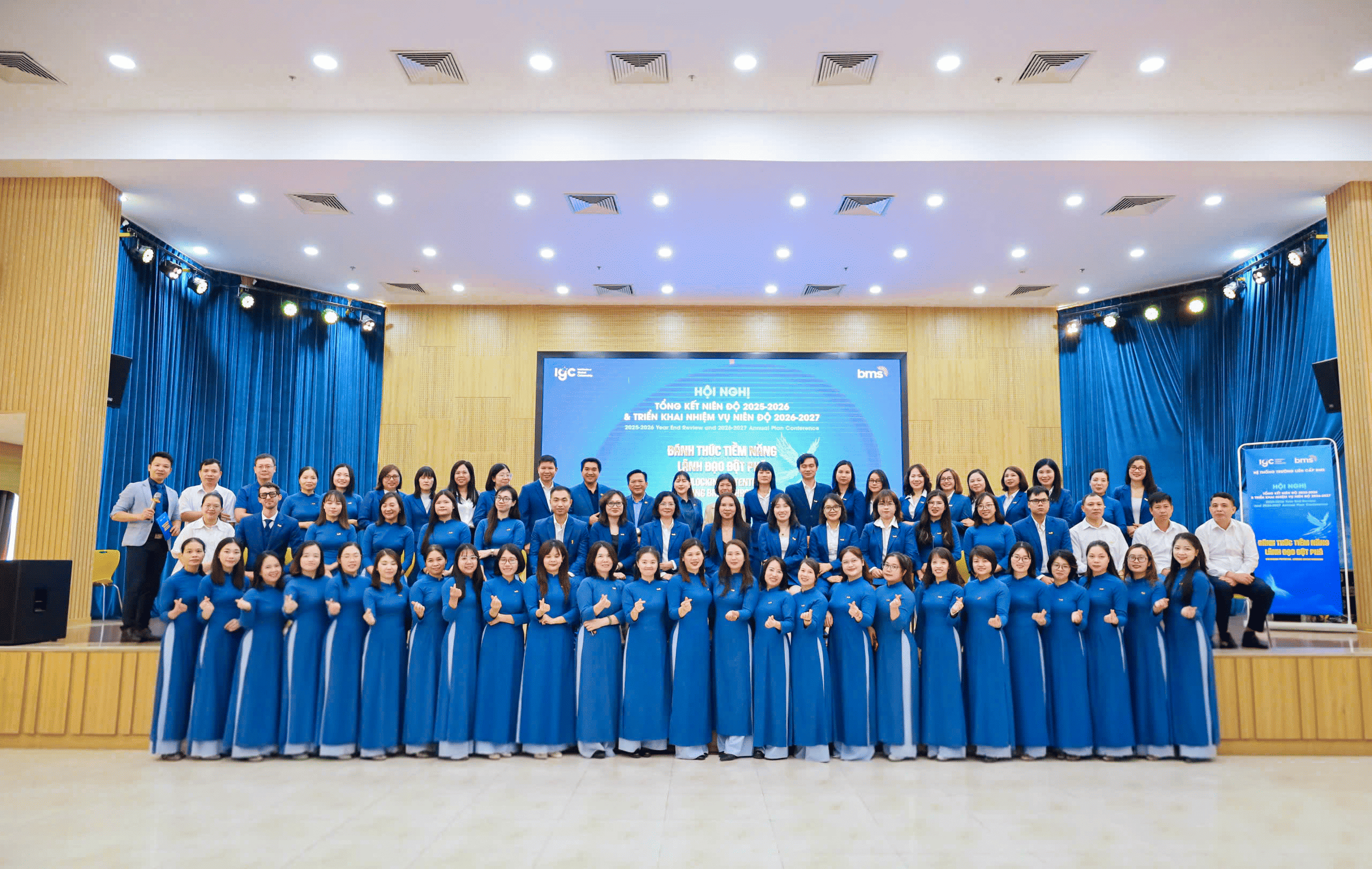 Hệ thống Trường liên cấp BMS tổ chức thành công Hội nghị Tổng kết Niên độ 2025 – 2026 và Triển khai nhiệm vụ Niên độ 2026 – 2027