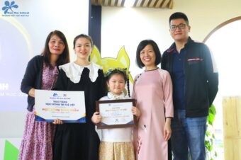 Lễ trao học bổng trí tuệ Việt vinh danh học sinh lớp 1 tại BMS