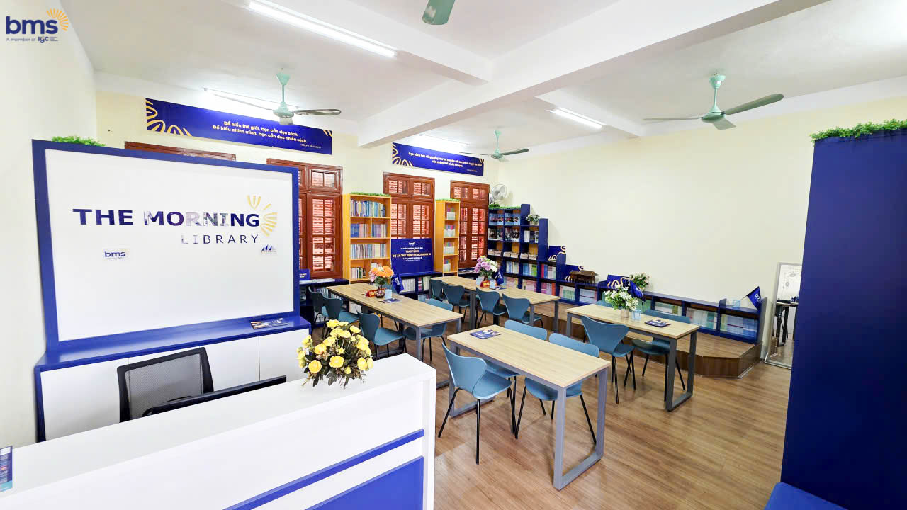 Khánh thành thư viện The Morning IX - Thắp sáng tri thức thức cho học sinh vùng cao Nậm Ty - Sơn La